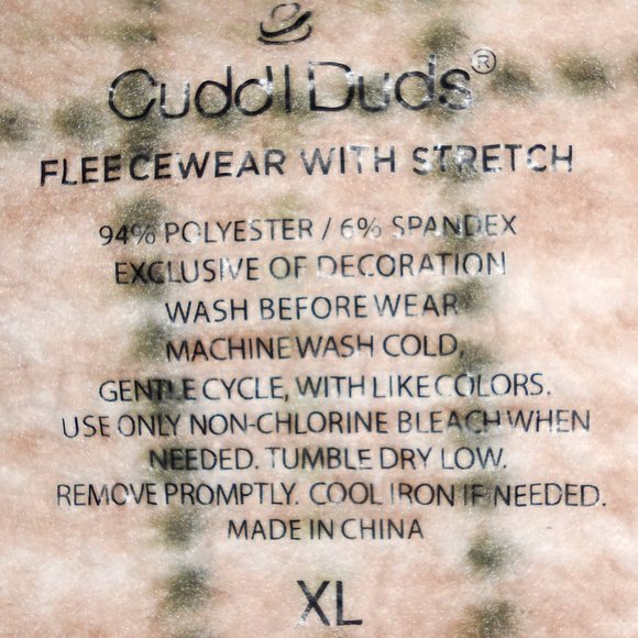 CuddlDuds Fleecewear With Stretch XL Pink/Tan Plaid Hooded Cardigan - Picture 5 of 7